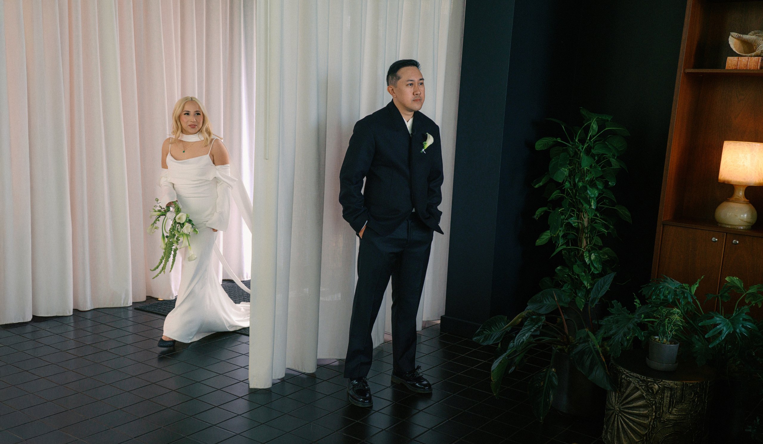 Shai & Jess wedding at Hotel Saint Augustine, Houston — frame 4