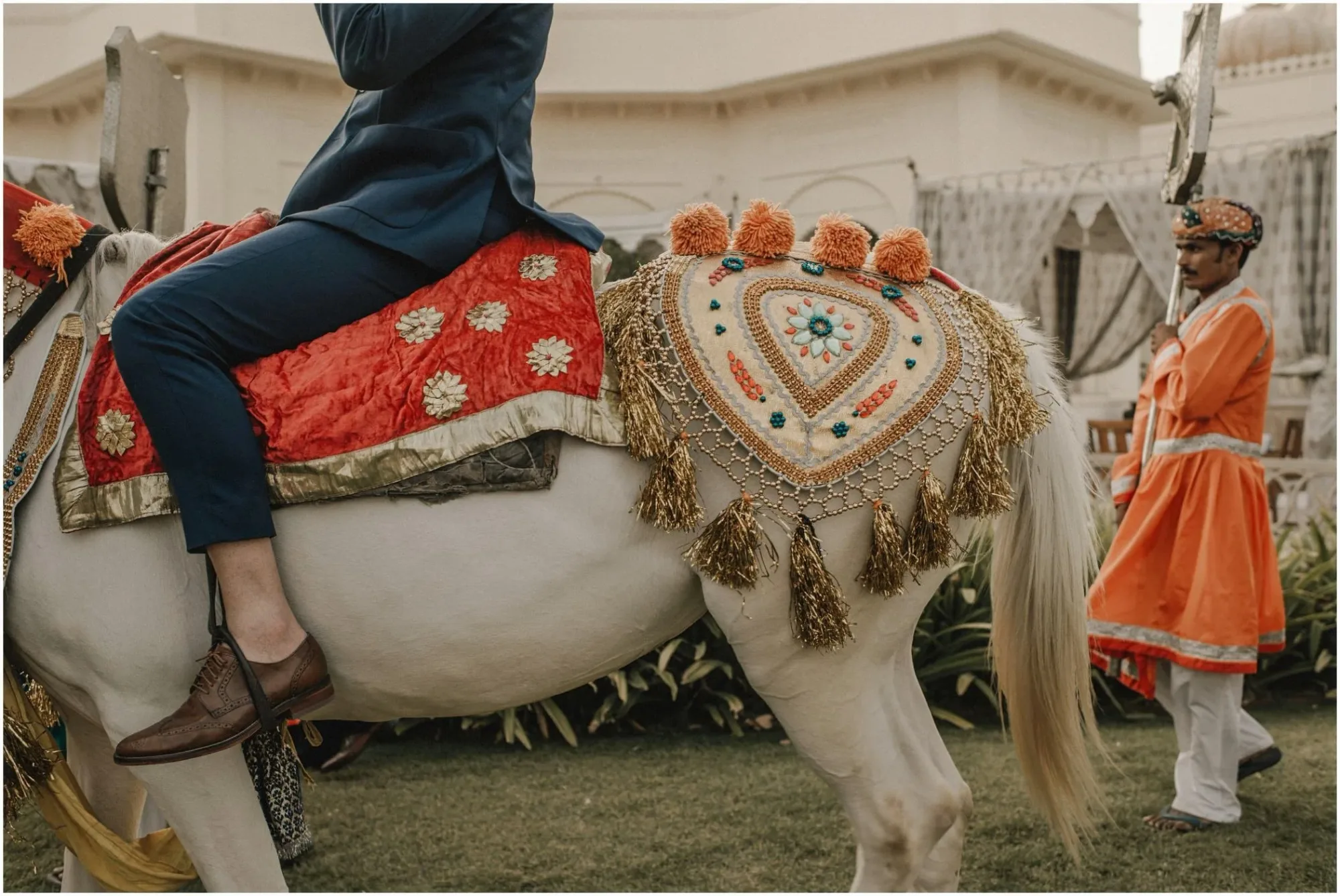 Johnathan & Blaire — Wedding at the Oberoi in Udaipur India — 91