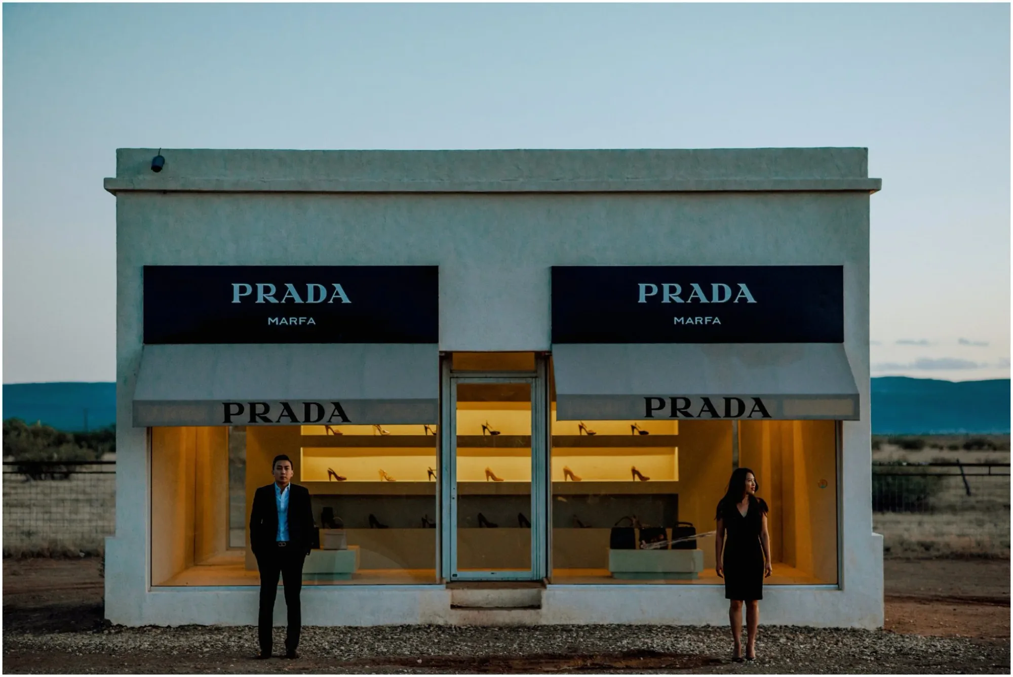Katherine & My — Engagement Session in Marfa Texas — 15