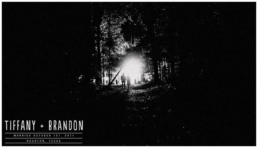 tiffany + brandon — wedding in BLACK AND WHITE — 2