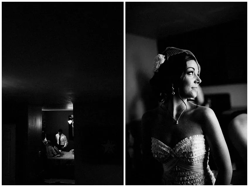 tiffany + brandon — wedding in BLACK AND WHITE — 16