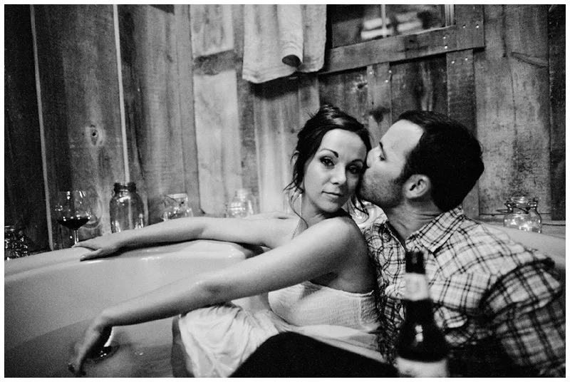 tiffany + brandon | engagements at the 7F lodge