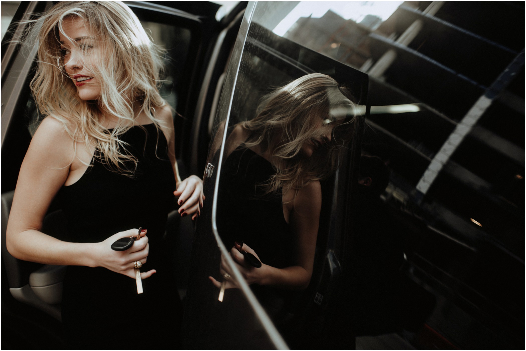 Kelsey & Andrew | Venturing around Downtown Houston | Engagement Session